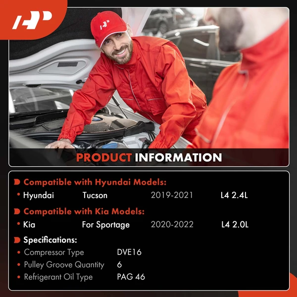 A/C Compressor with Clutch A-Premium APACC956