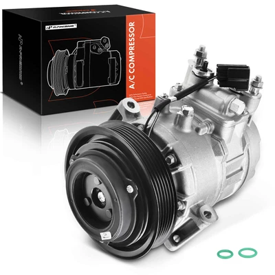 AC Compressor with Clutch & Pulley
