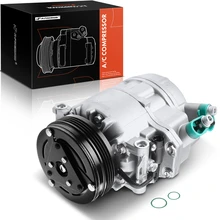 2004-2006 BMW X5 AC Compressor with Clutch with 4-Groove Pulley A-Premium APACC191