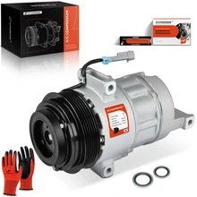 AC Compressor with Clutch & Pulley