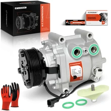 2004-2007 Saturn Vue AC Compressor with Clutch with 6-Groove Pulley A-Premium APACC364
