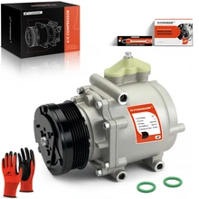 2003-2006 Ford Expedition AC Compressor with Clutch with 6-Groove Pulley A-Premium APACC334