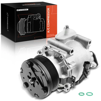 AC Compressor with Clutch & Pulley