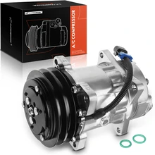2000-2002 Volvo VNM AC Compressor with Clutch with 2-Groove Pulley A-Premium APACC262