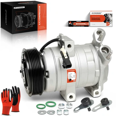 2008-2011 Mazda Tribute AC Compressor with Clutch with 6-Groove Pulley A-Premium APACC210