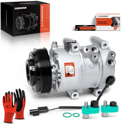 AC Compressor with Clutch