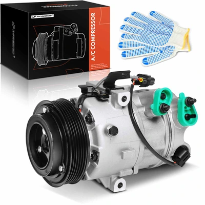 AC Compressor with Clutch