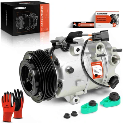 AC Compressor with Clutch