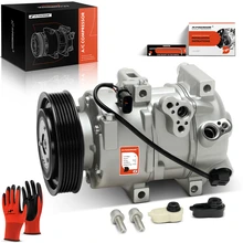 2009 2011-2015 Kia Sorento AC Compressor with Clutch with 6-Groove Pulley A-Premium APACC805