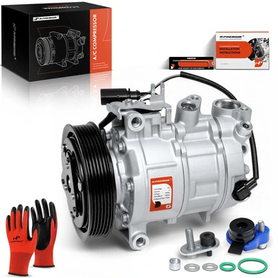 AC Compressor with Clutch
