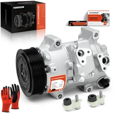 2009-2013 Toyota Matrix AC Compressor with Clutch with 7-Groove Pulley A-Premium APACC807