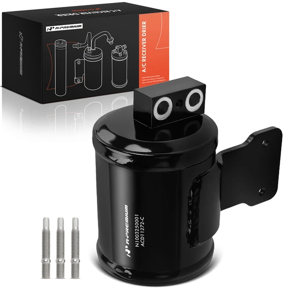 Steel AC Accumulator Receiver Drier with Bracket for Freightliner Cascadia 2018