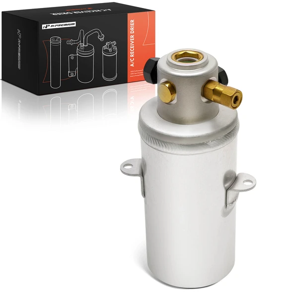 Aluminum AC Receiver Drier for Mercedes-Benz 300SD 300SE 500SEC CL500 S500