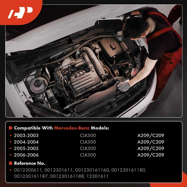 AC Compressor Control Valve for Mercedes-Benz CLK500 2003-2006 A209 C209 5.0L