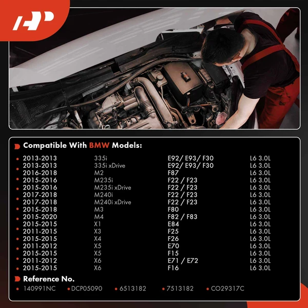 AC Compressor Control Valve for BMW 335i xDrive 2013 X5 2011-2012 2015 L6 3.0L