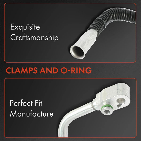 AC Liquid Line for Ford Edge 2012-2014 Condenser to Evaporator