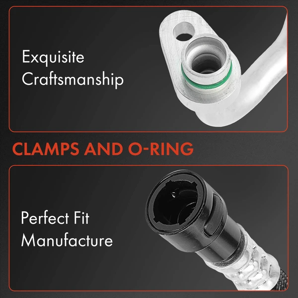 AC Discharge Line for Jeep Renegade 2015-2018 Fiat 500X 2016-2018