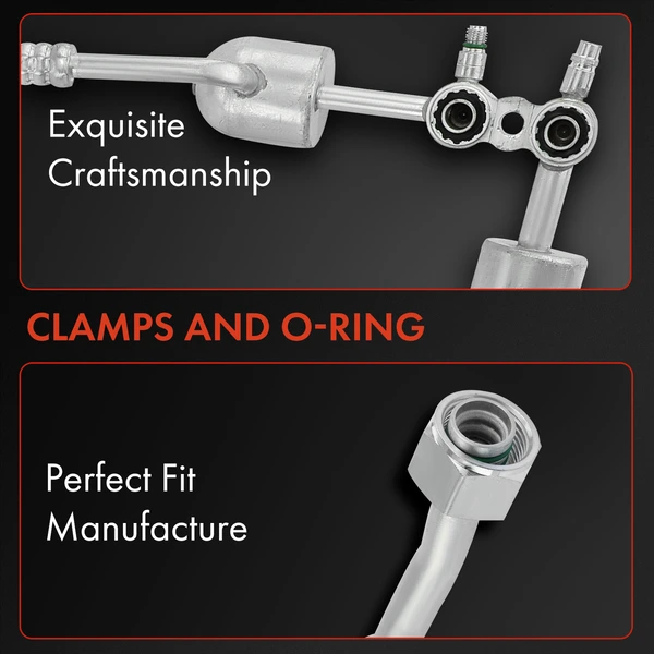 AC Manifold Hose Assembly for Chevrolet C2500 Suburban GMC C3500 K3500