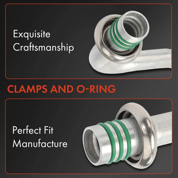 AC Accumulator with Hose Assembly for Ford Taurus 1992-1993