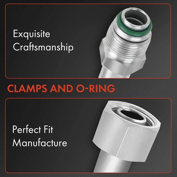 AC Suction Hose for Jeep Cherokee 1994-1996 L6 4.0L