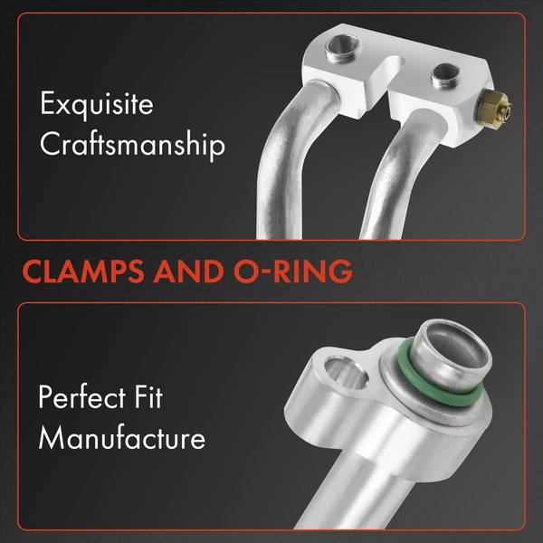 AC Manifold Hose Assembly for Ford F-150 1999-2003 F-250 1997-1999