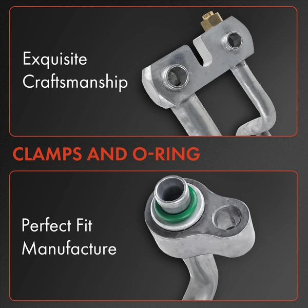 AC Manifold Hose Assembly for Ford F-250 F-350 F-450 Super Duty Excursion