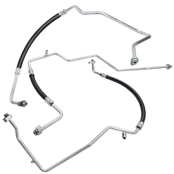 3 Pcs AC Suction & Discharge & Liquid Line Hoes Assembly for 2004 Jeep Wrangler