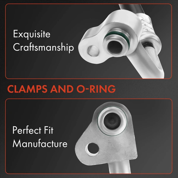 AC Discharge Hose for Acura MDX Honda Pilot Ridgeline 2003-2008