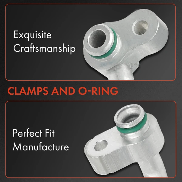 AC Discharge Hose for Acura CL 1997-1999 Compressor to Condenser