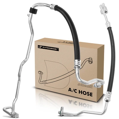 2 Pcs AC Manifold Hose Assembly