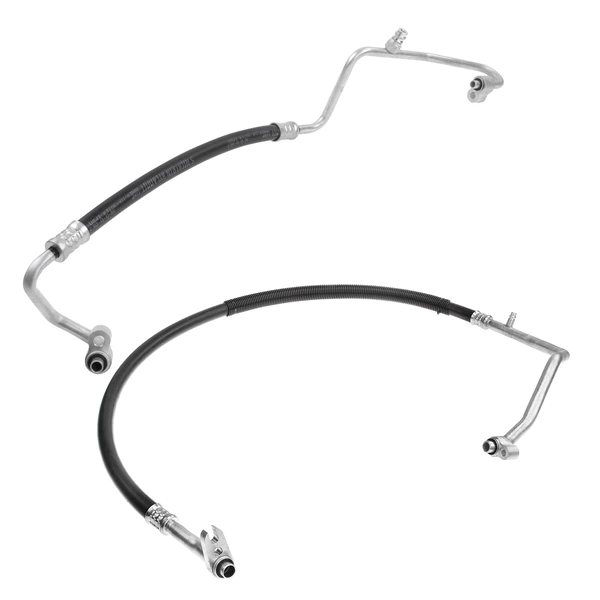 2 Pcs AC Manifold Hose Assembly for 2004-2012 Chevrolet Colorado