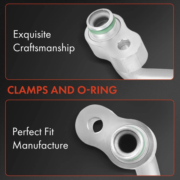 AC Discharge Hose for Honda Accord 2003-2007 L4 2.4L DOHC