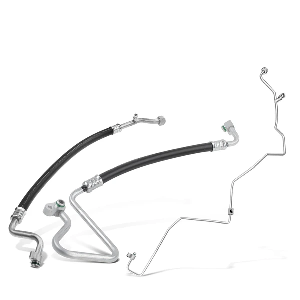 3 Pcs AC Suction & Discharge & Liquid Line Hose Assembly for 2006-2011 Honda Civic