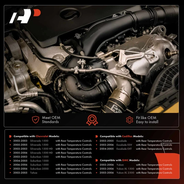 AC Discharge Hose for Cadillac Escalade 03-06 Chevrolet Tahoe GMC