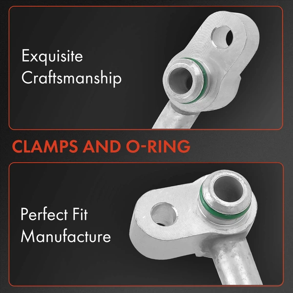 AC Discharge Hose for Acura ILX 13-15 Acura Civic 12-15 2.0L 1.8L