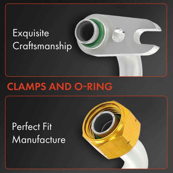 AC Suction Line for Chevy Impala 2000-2003 Monte Carlo Buick Regal