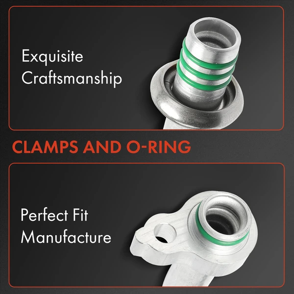 AC Suction Line for Mazda 3 2010-2013 L4 2.3L Compressor to Evaporator