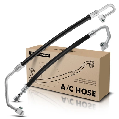 2 Pcs AC Manifold Hose Assembly