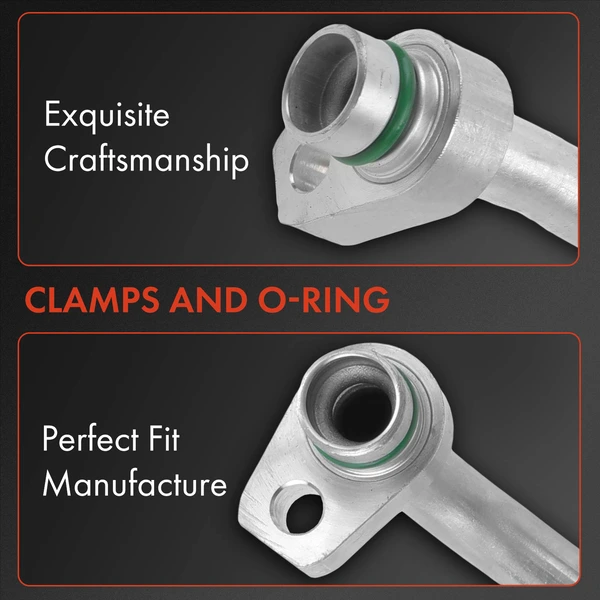 AC Discharge Hose for Scion iA Toyota Yaris Yaris iA 2016-2020 1.5L Petrol