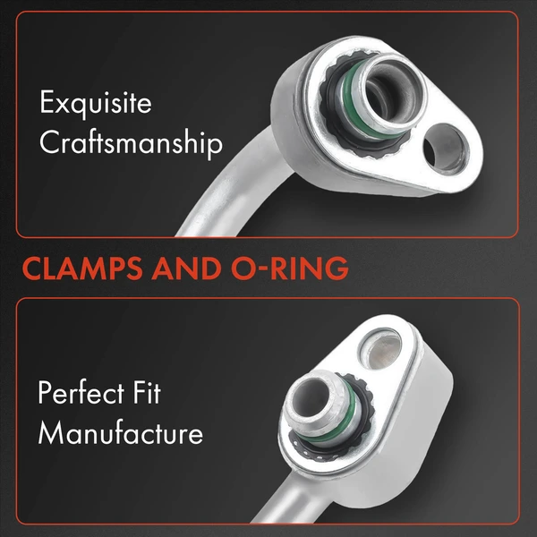 AC Discharge Hose for Ford F-150 2011-2014 V8 5.0L Flex Petrol DOHC