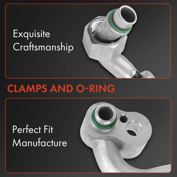 AC Discharge Hose for Dodge Sprinter 2500 3500 2003-2006 Freightliner 2.7L