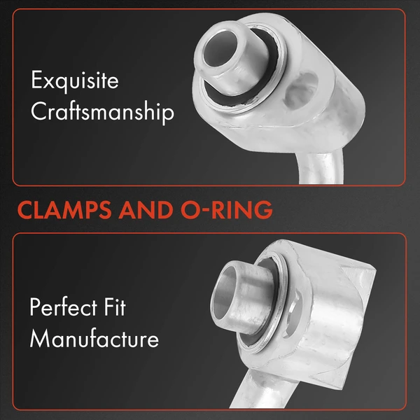 AC Discharge Hose for Dodge Caliber 10-12 Jeep Compass Patriot 2.0L 2.4L