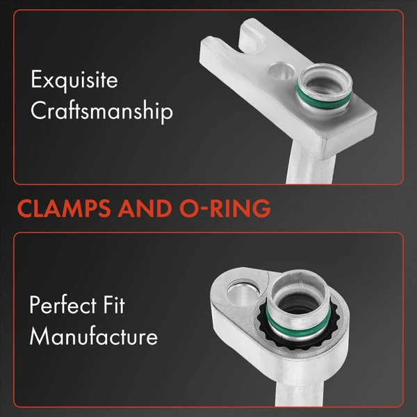 AC Suction Hose for Dodge Ram 1500 2009-2010 V8 4.7L Ram 1500 2011