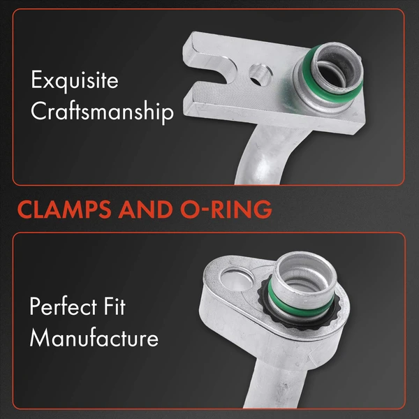 AC Suction Line for Jeep Liberty Dodge Nitro 2010-2011 V6 3.7L