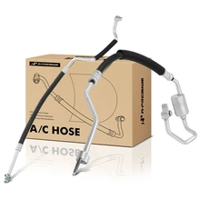 2 Pcs AC Discharge & Suction Line Hose for 2007-2010 Lincoln MKX