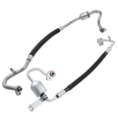 2 Pcs AC Manifold Hose Assembly
