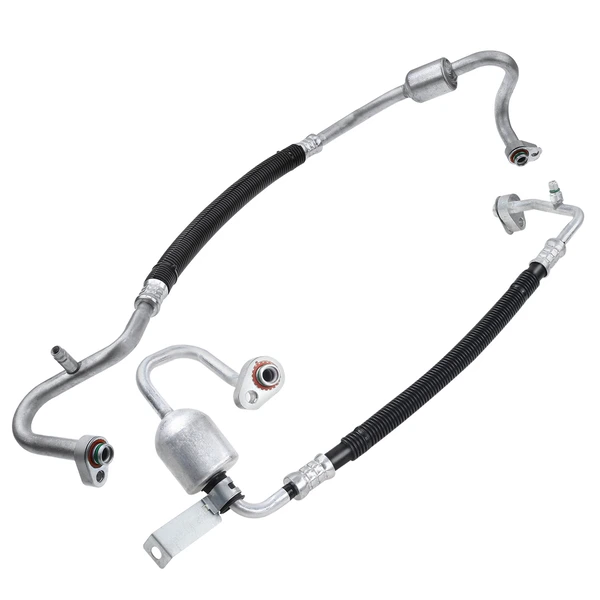 2 Pcs AC Manifold Hose Assembly for 2011-2012 Ford Flex