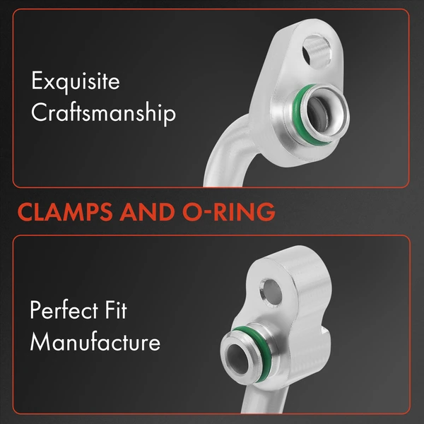 AC Discharge Line for Acura TL 2009-2014 3.5L 3.7L