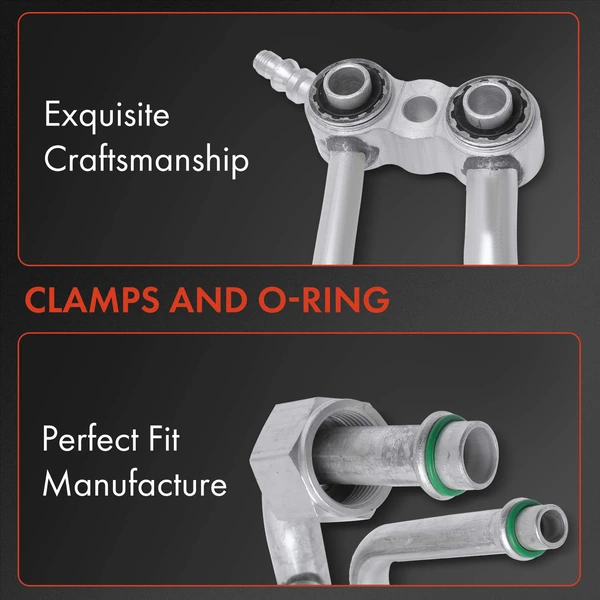 AC Manifold Hose Assembly for Chevrolet C1500 C2500 C3500 K2500 K3500 1992 7.4L