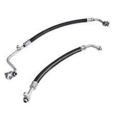 2 Pcs AC Manifold Hose Assembly for Hummer H1 2002-2004 2006 H2 2003-2009